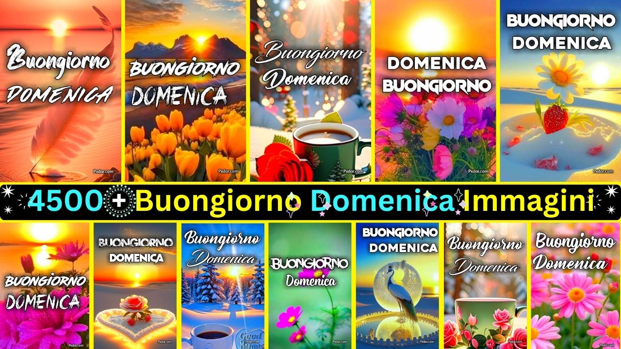 4500+ Buongiorno Domenica Immagini