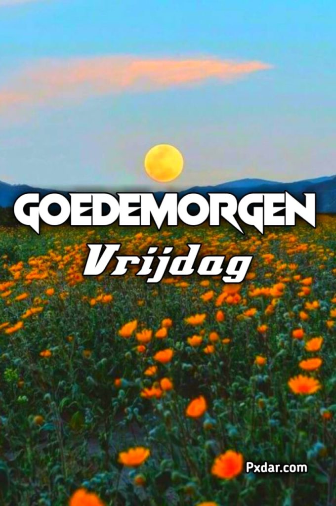 Afbeelding Goedemorgen Vrijdag Dier