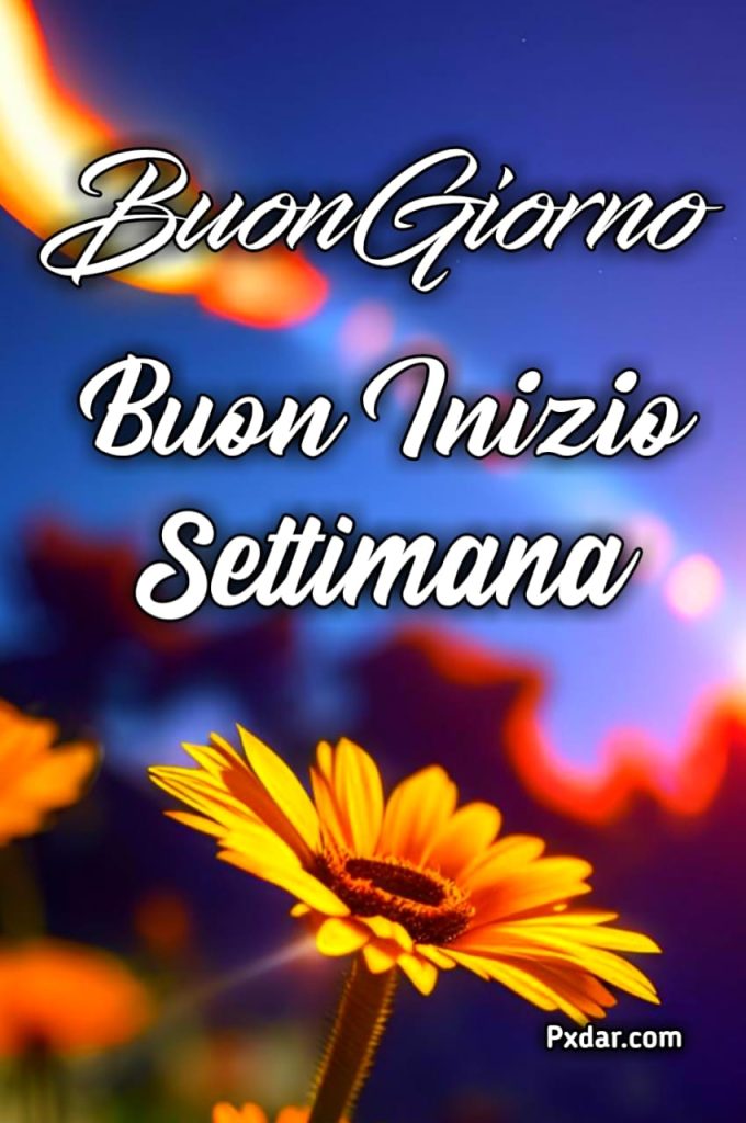 Buon Inizio Di Settimana Buongiorno