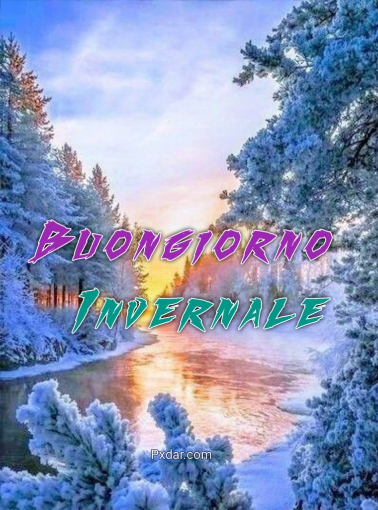 Buona Domenica Invernale Divertente