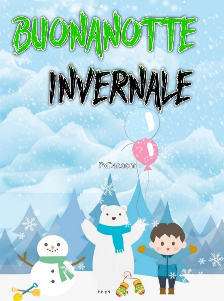 Buona Notte Invernale Gif Gratis