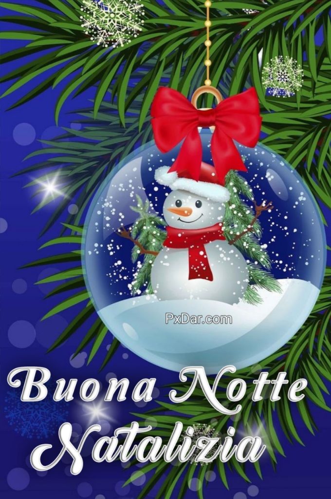 Buona Serata E Buona Notte Natalizio