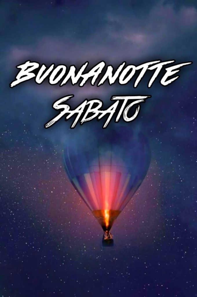 Buonanotte Di Sabato Sera