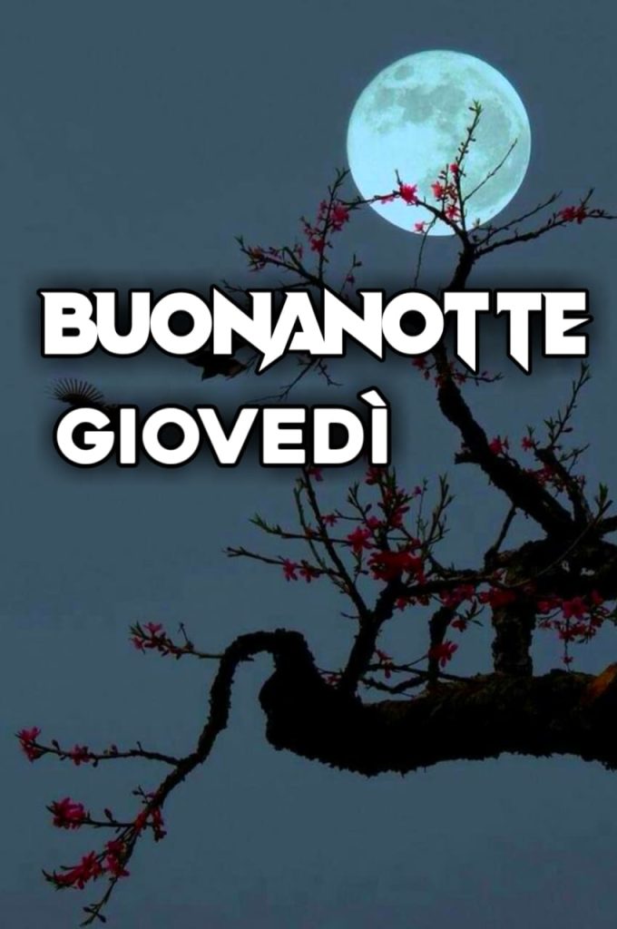 Buonanotte Giovedi Terminato