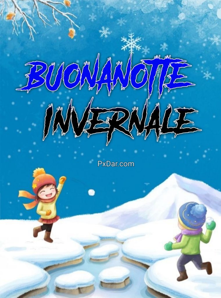 Buonanotte Invernale Divertente