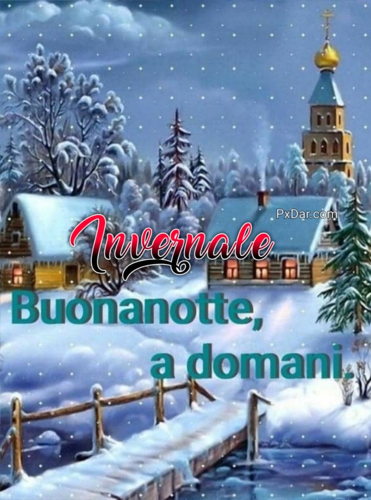 Buonanotte Invernale Immagini Nuove