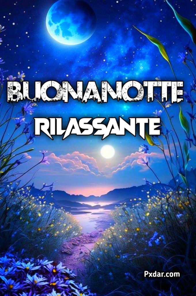 Buonanotte Rilassante Gif