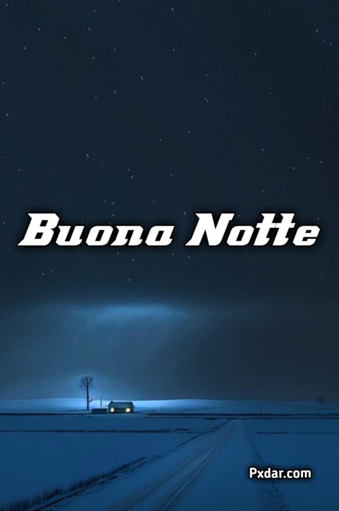 Buonanotte Scritta Semplice