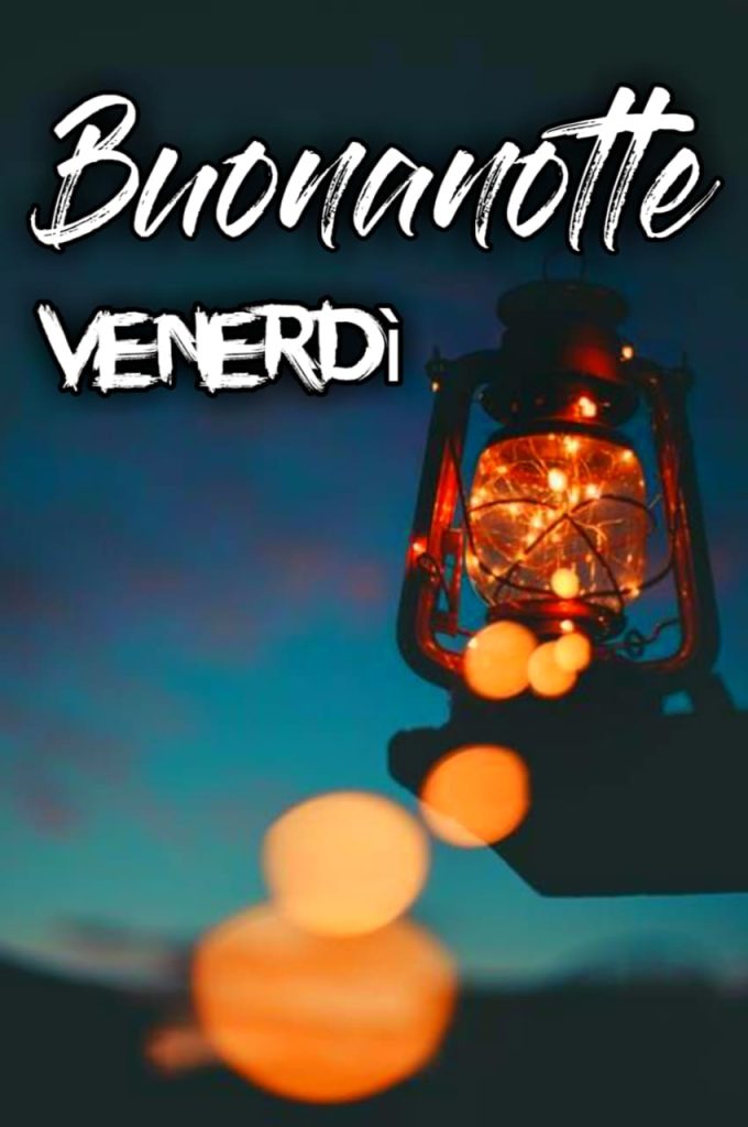 Buonanotte Venerdi Divertente