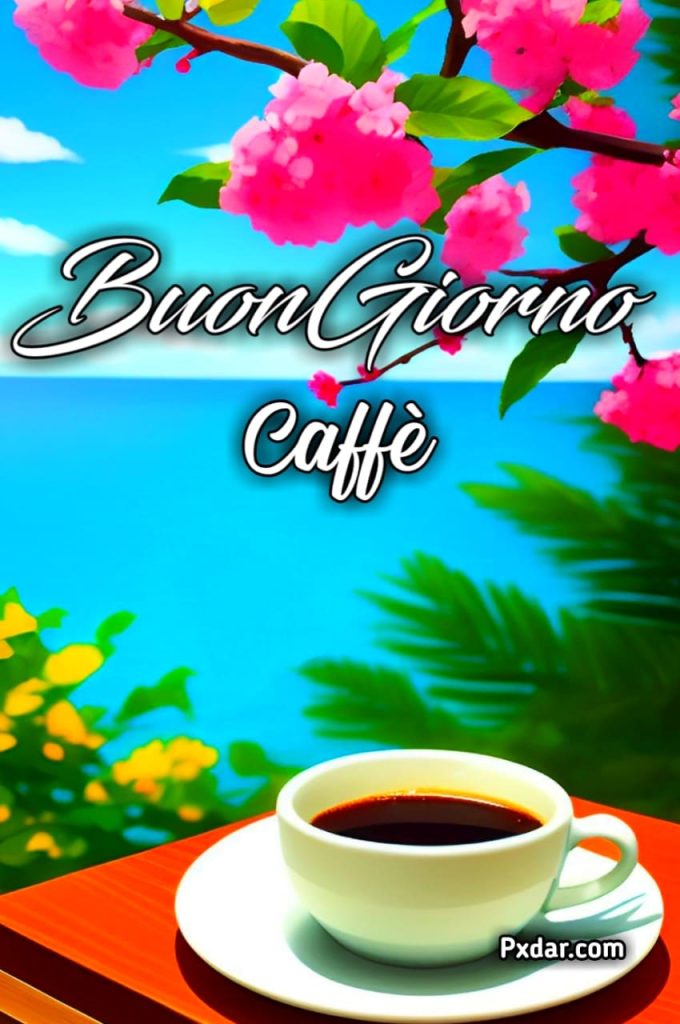 Buongiorno Con Pioggia E Caffè