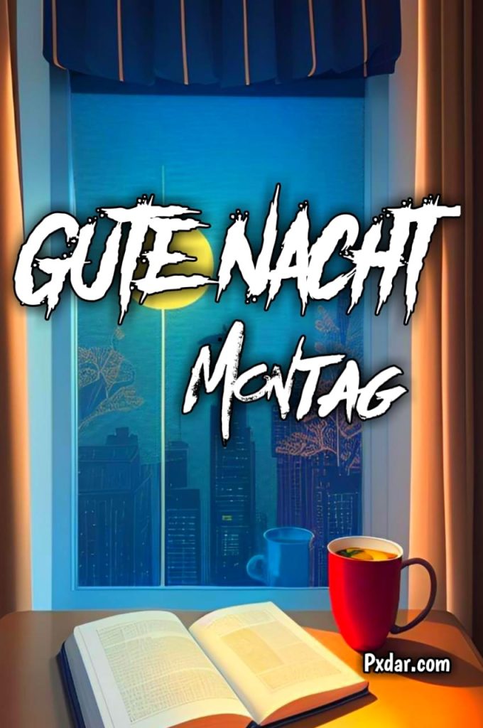 Der Montag Ist Geschafft Gute Nacht