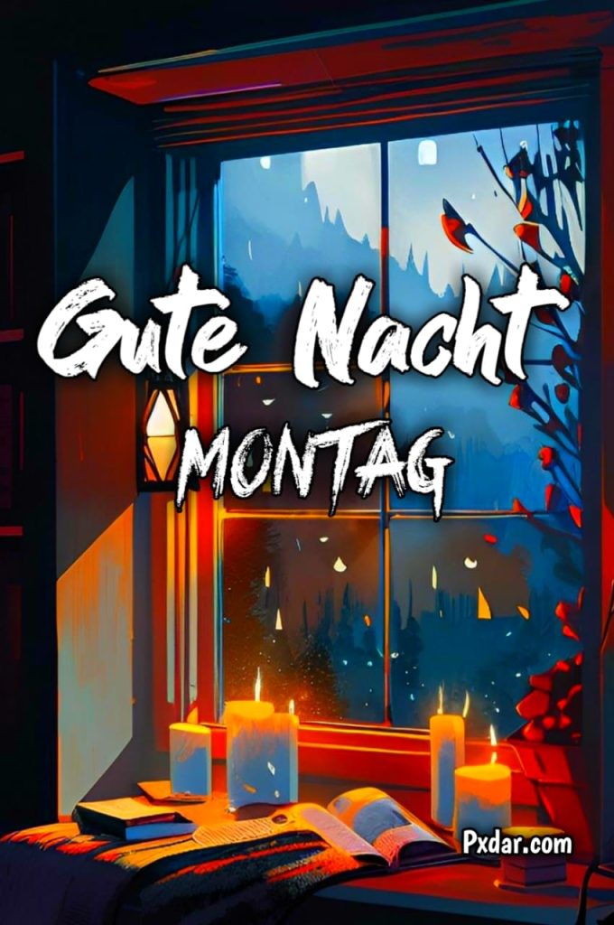 Der Montag Ist Geschafft Ich Sag Gute Nacht