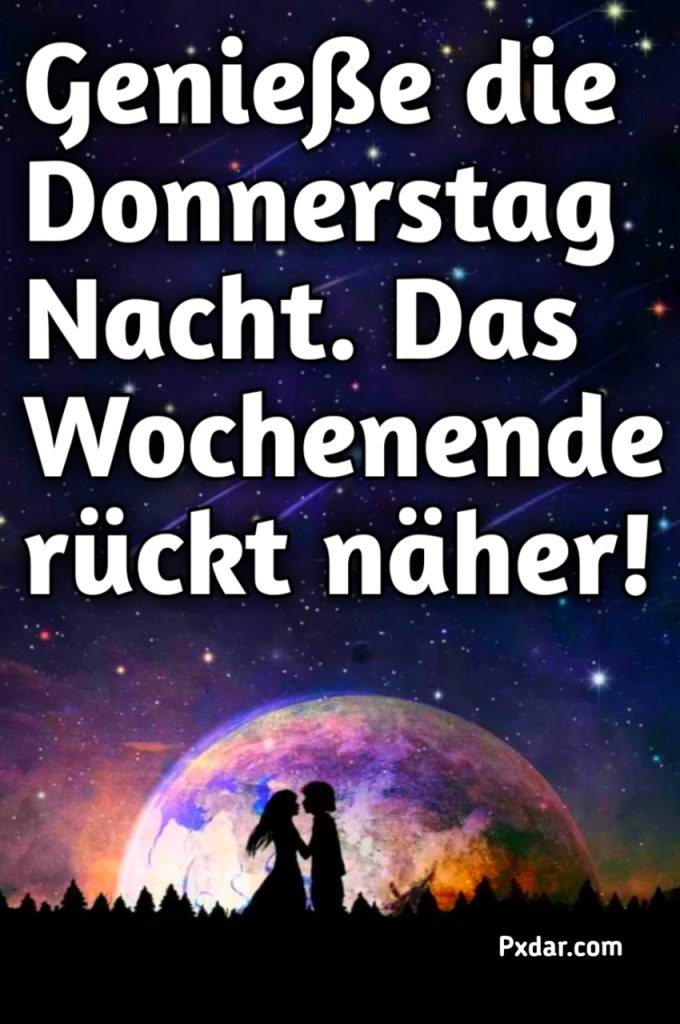 Donnerstag Gute Nacht Bilder