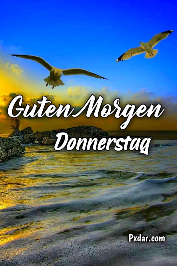 Donnerstag Guten Morgen Lustig