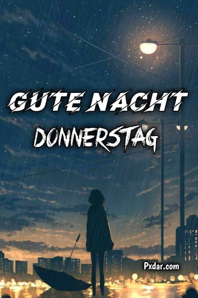 Donnerstag Vorbei Gute Nacht