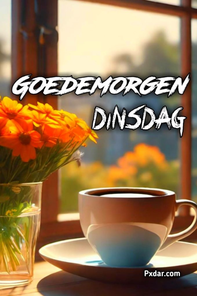 Goedemorgen Dinsdag Bloemen