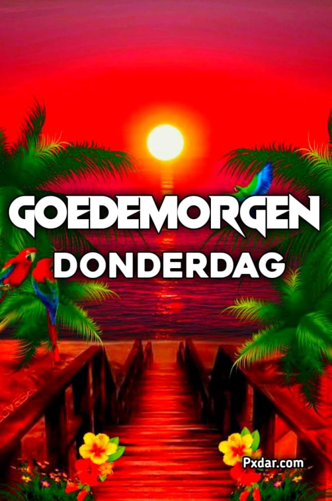 Goedemorgen Donderdag Zon