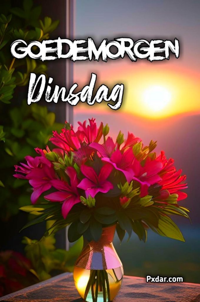 Goedemorgen Groet Dinsdag