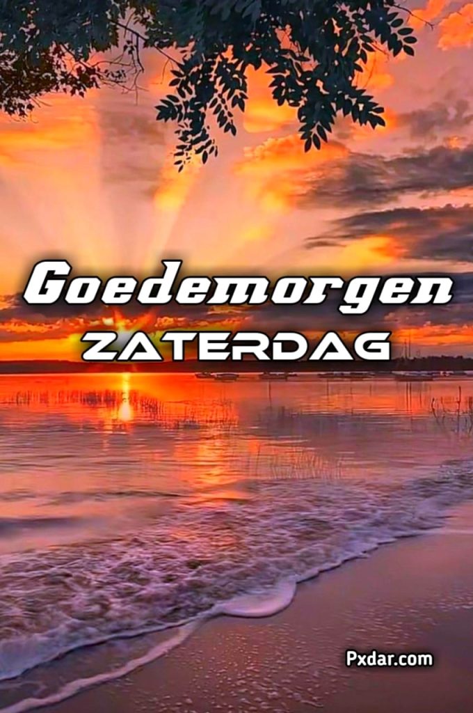 Goedemorgen Zaterdag Zon