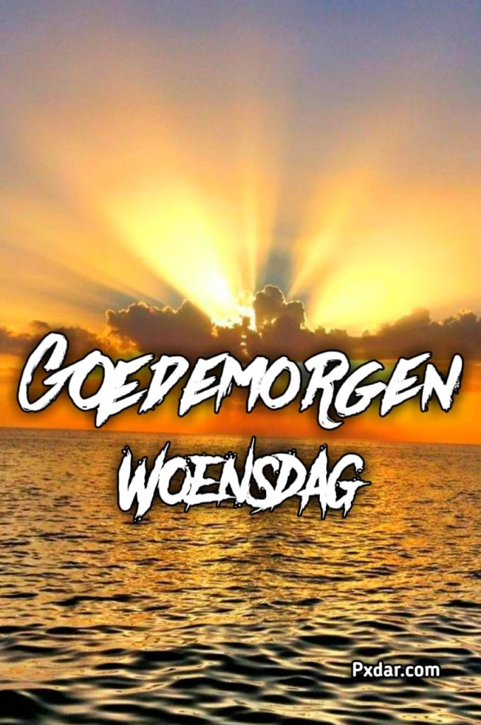 Goedemorgen Zonnige Woensdag