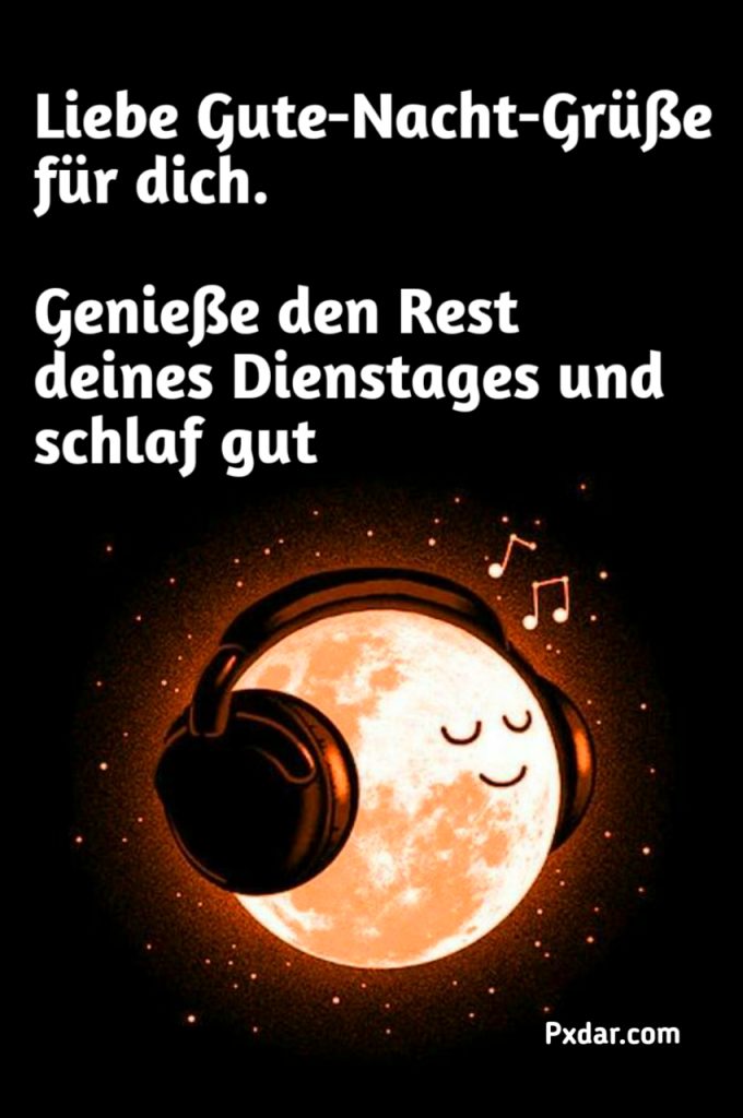 Gute Nacht Dienstag