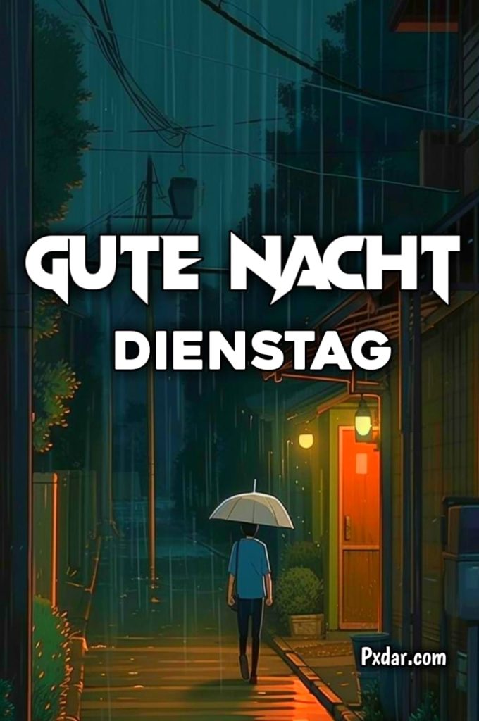 Gute Nacht Dienstag Herbst