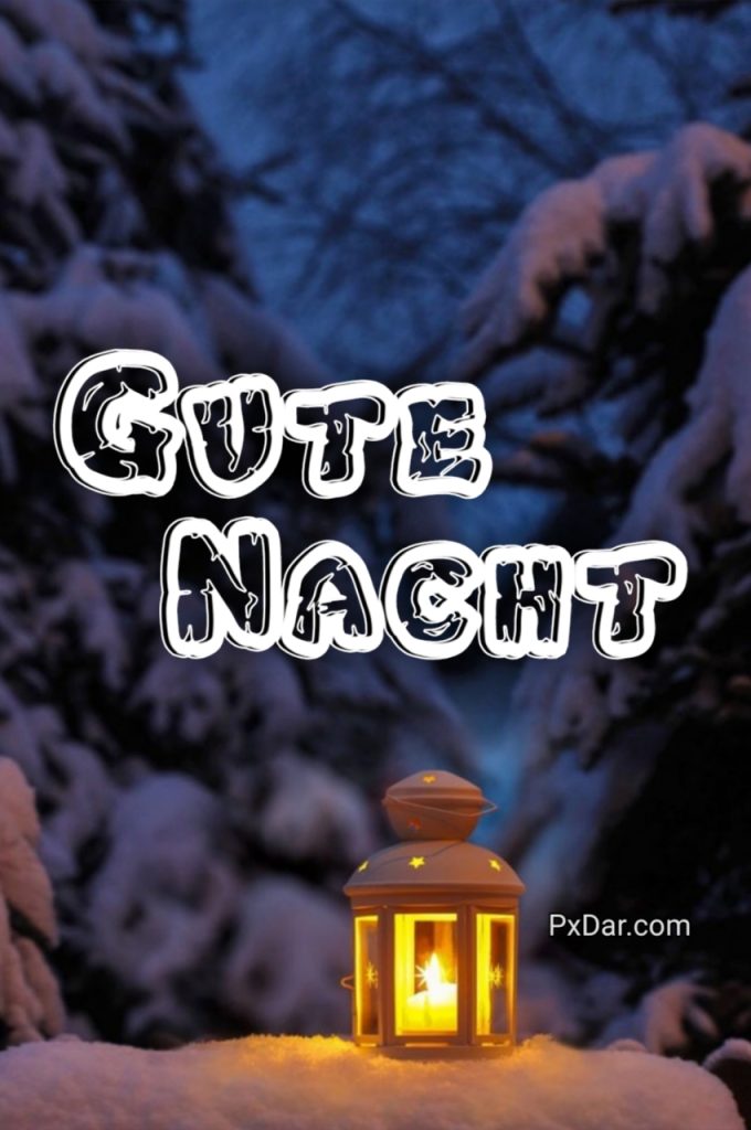 Gute Nacht Mit Winter