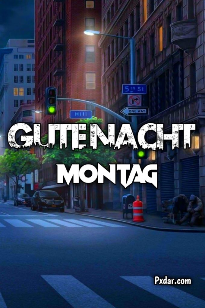 Gute Nacht Montag Gif