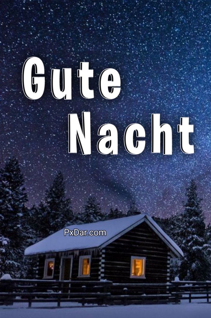 Gute Nacht Schlaf Gut Winter