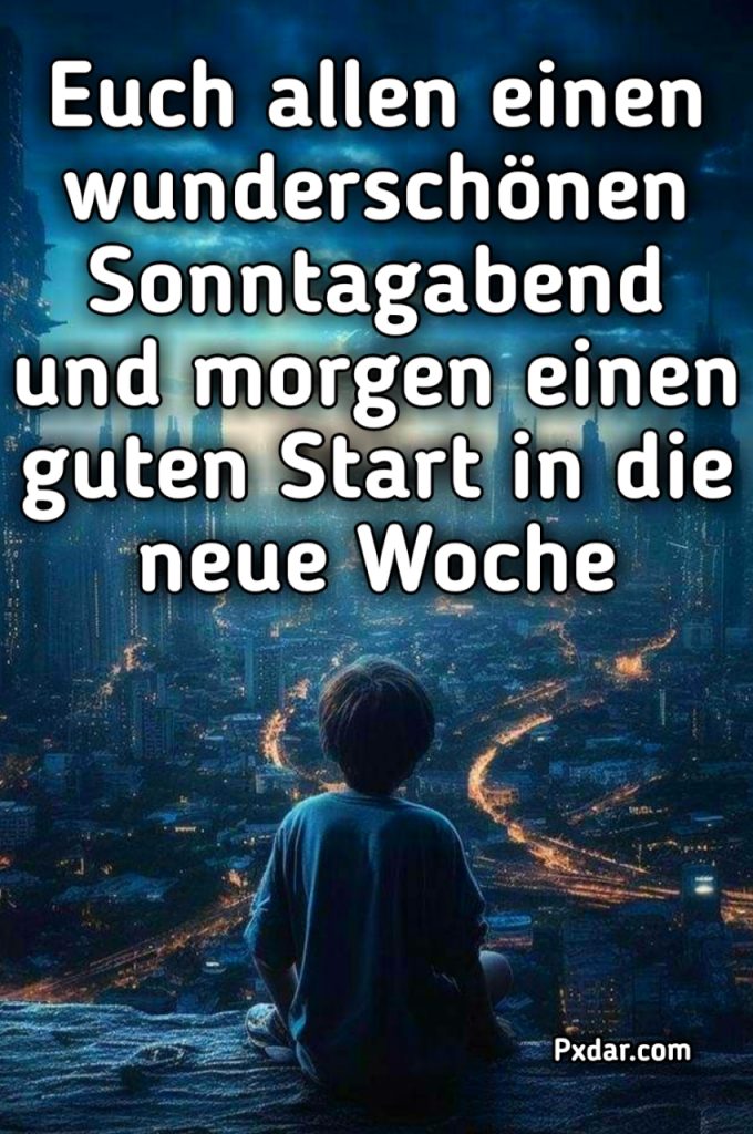 Gute Nacht Sonntag