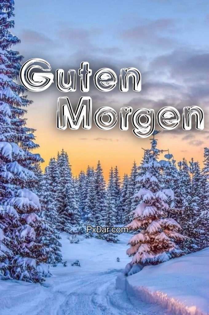 Guten Morgen Donnerstag Winter