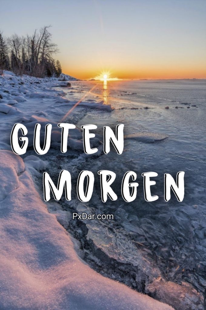 Guten Morgen Mittwoch Winter