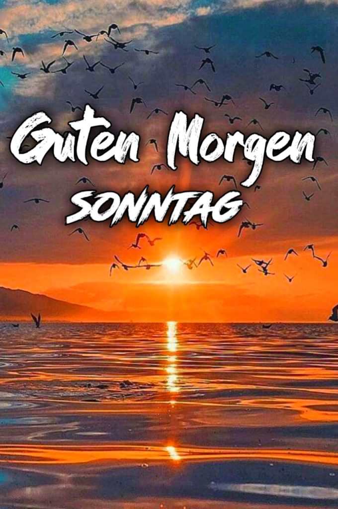 Guten Morgen Sonntag Lustig