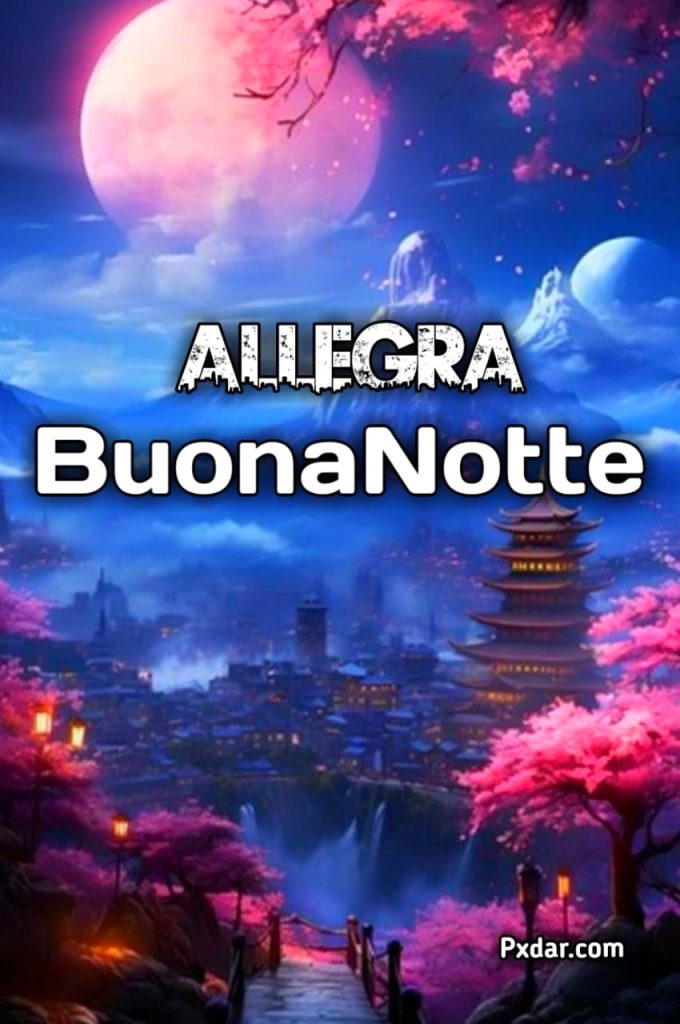 Immagini Buonanotte Allegra Gratis