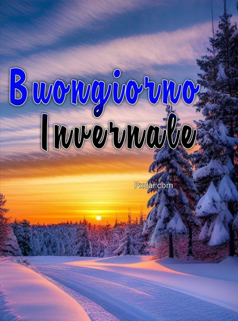 Immagini Buongiorno Invernale