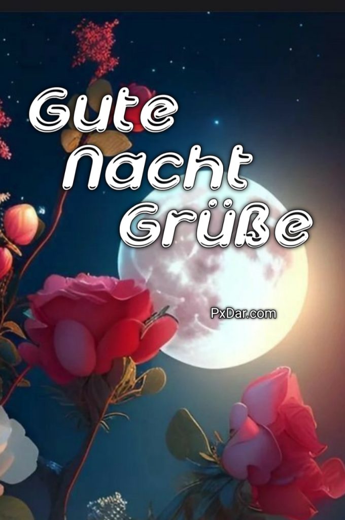 Lieber Gute Nacht Gruß