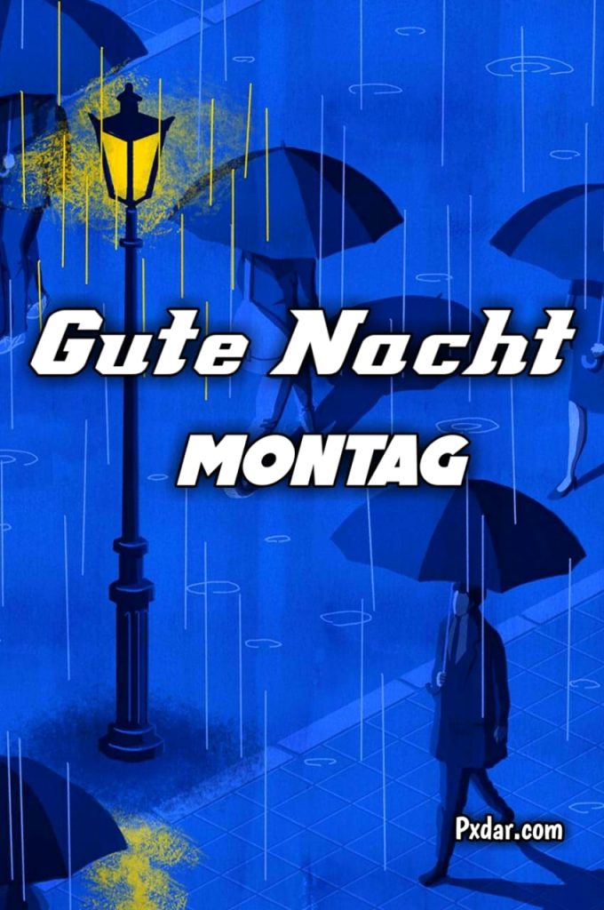 Montag Geschafft Gute Nacht