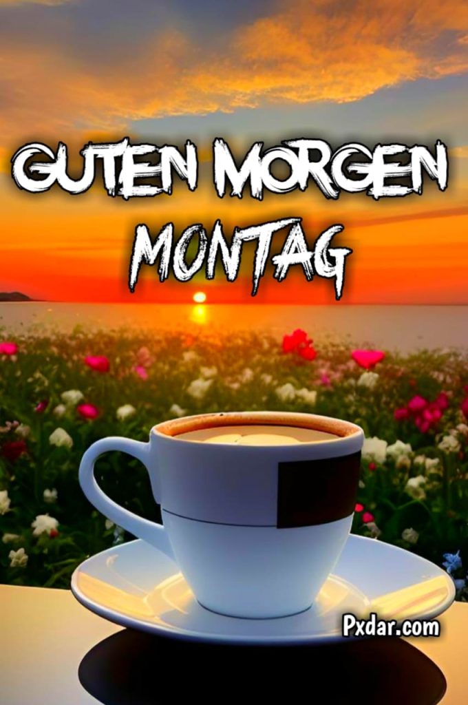 Montag Lustig Guten Morgen