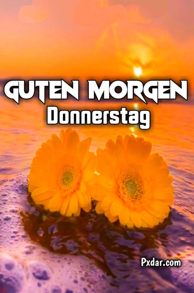 Schönen Guten Morgen Donnerstag