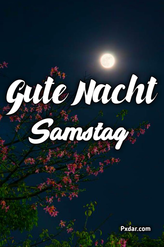 Schönen Samstag Abend Und Später Eine Gute Nacht