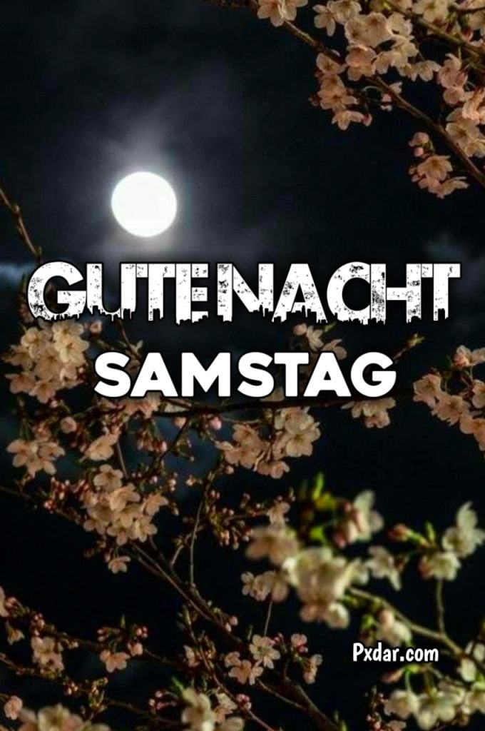 Schönen Samstag Abend Und Später Gute Nacht