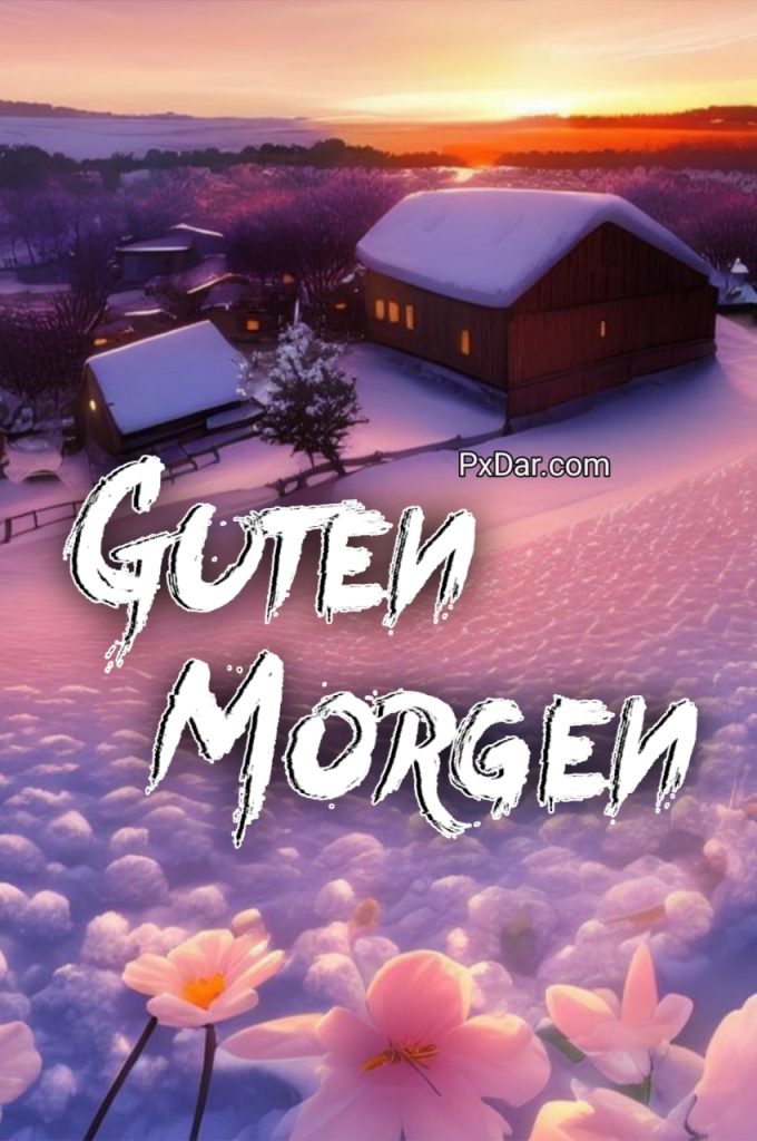 Winterliche Guten Morgen Bilder