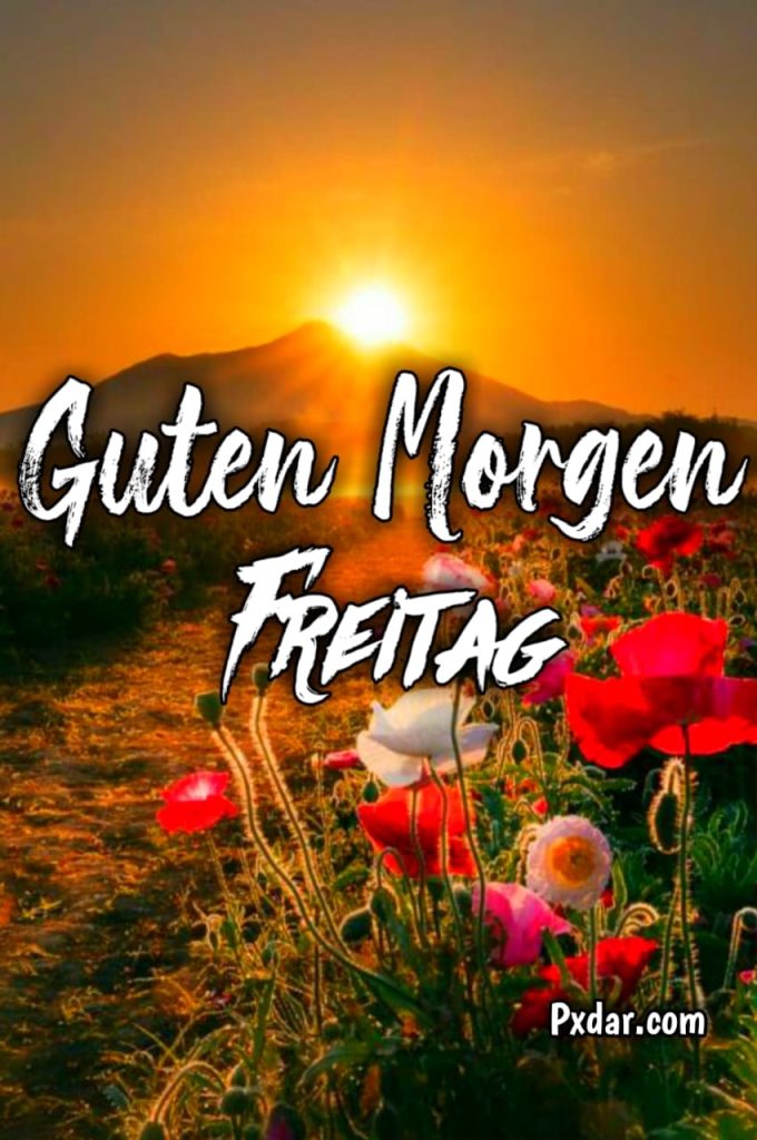 Wunderschönen Guten Morgen Freitag