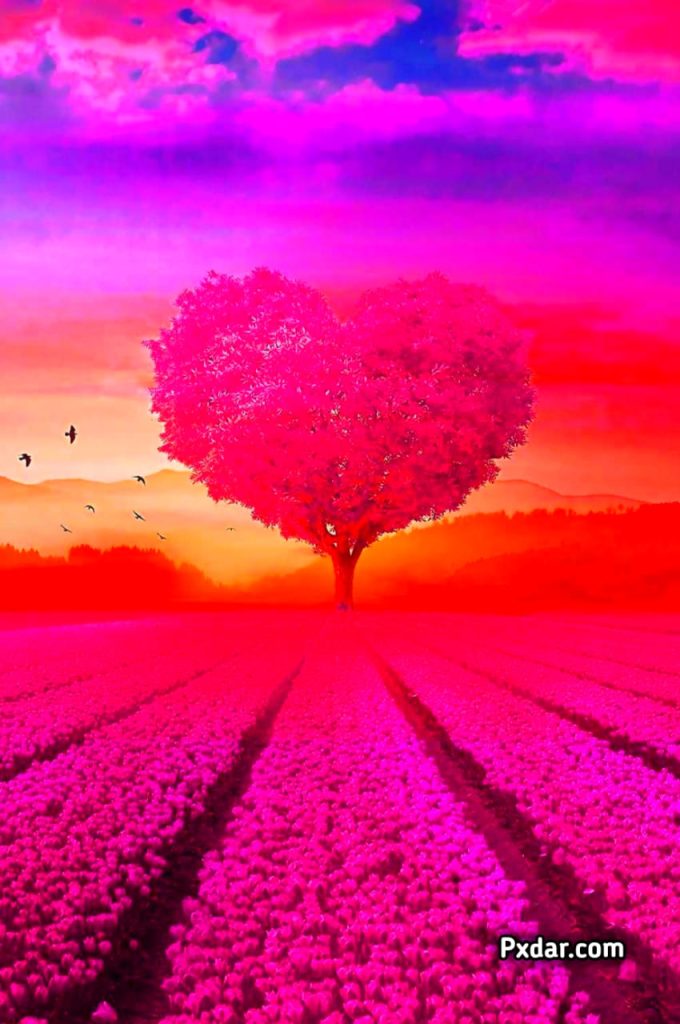 Aesthetic Heart Background