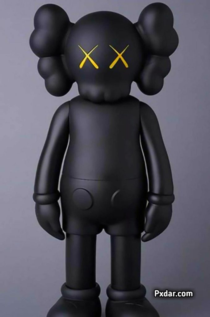 Black Kaws Wallpaper