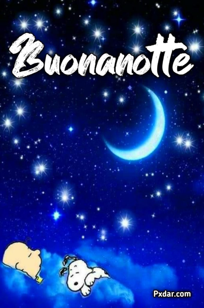 Buonanotte Snoopy Divertente