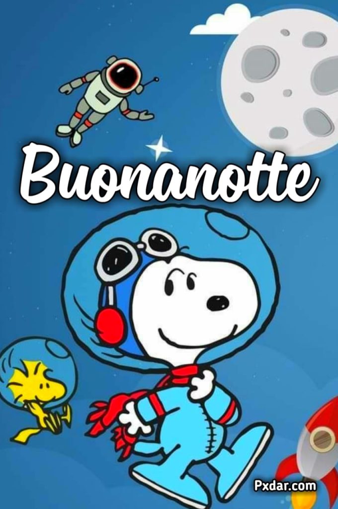 Buonanotte Snoopy E Lucy