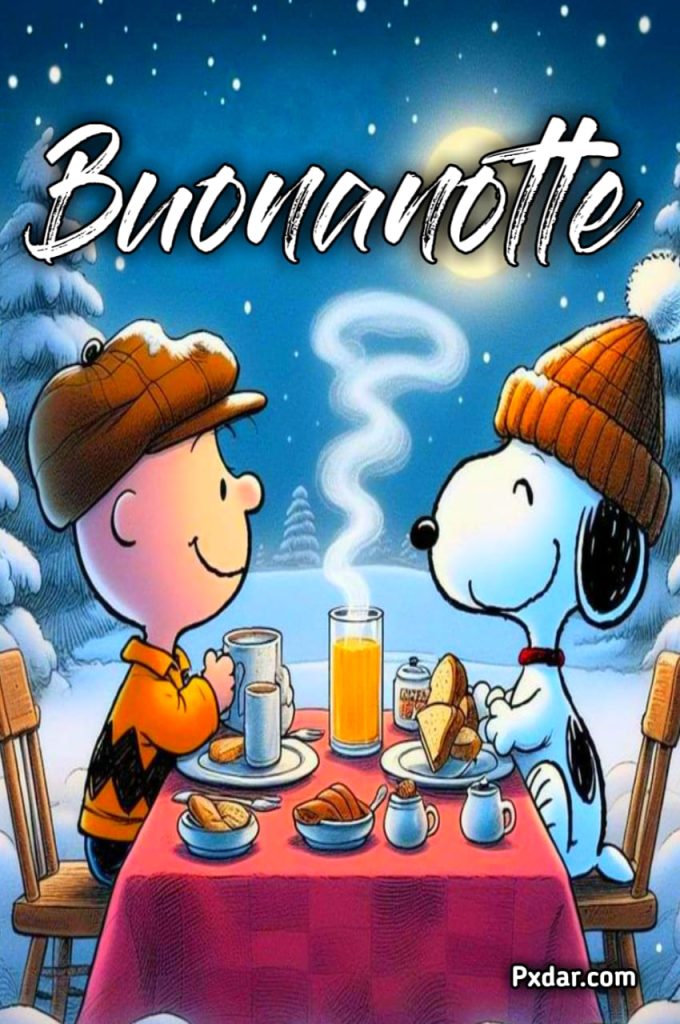 Buonanotte Snoopy Gif