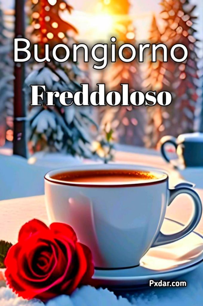 Buongiorno Buon Martedi Freddoloso