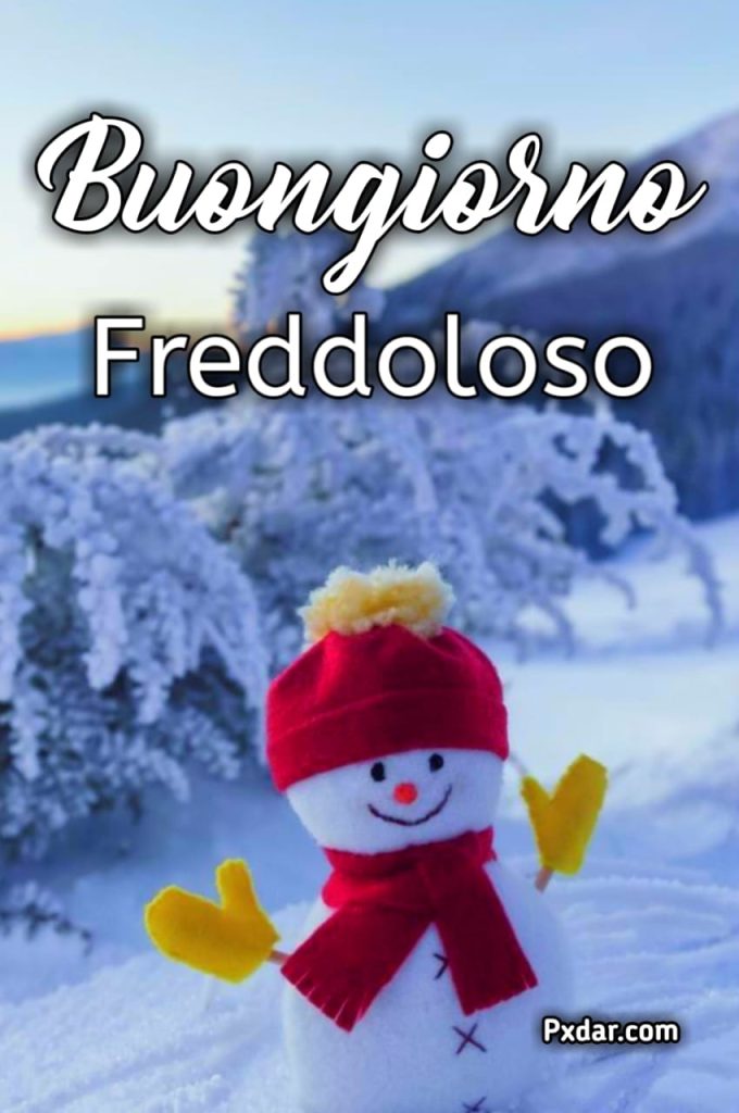 Buongiorno Buon Venerdi Freddoloso